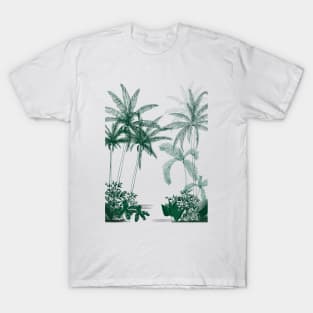 Palms forest green T-Shirt